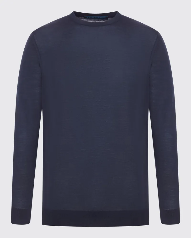 Kiton Pullover herren Blau