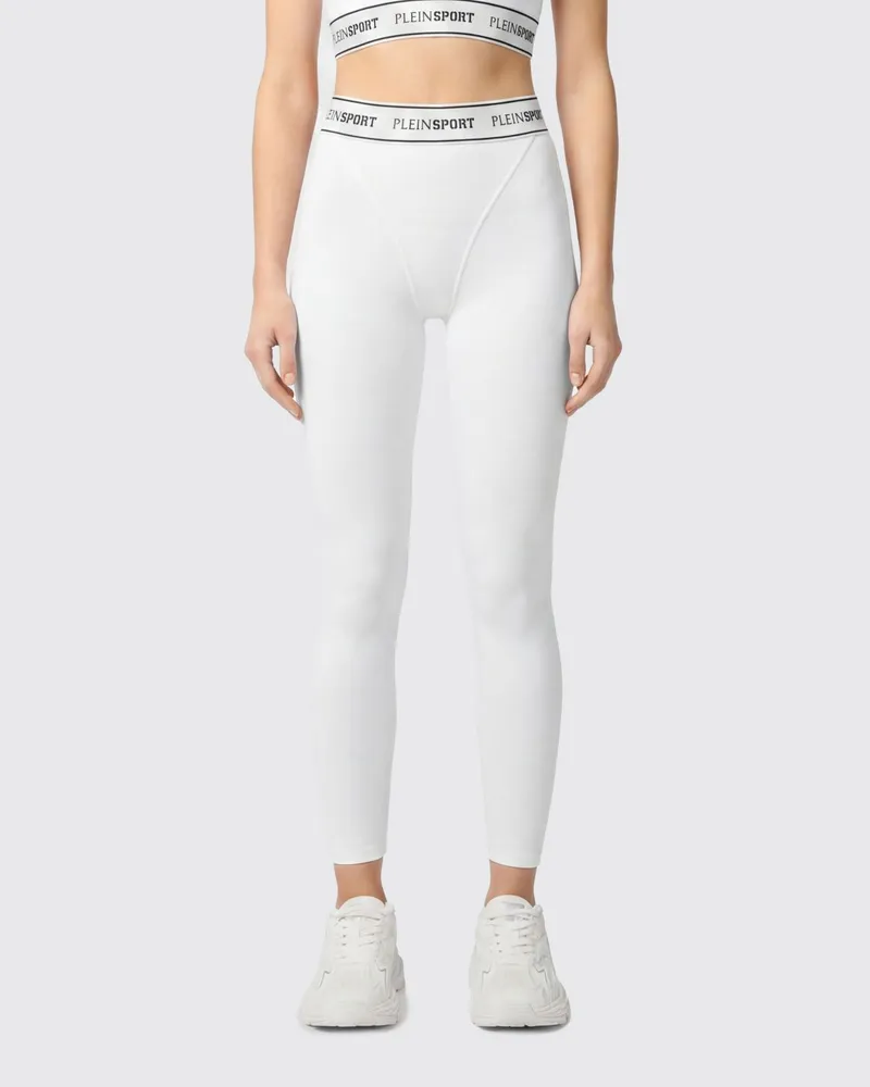 Philipp Plein Hose damen Weiß