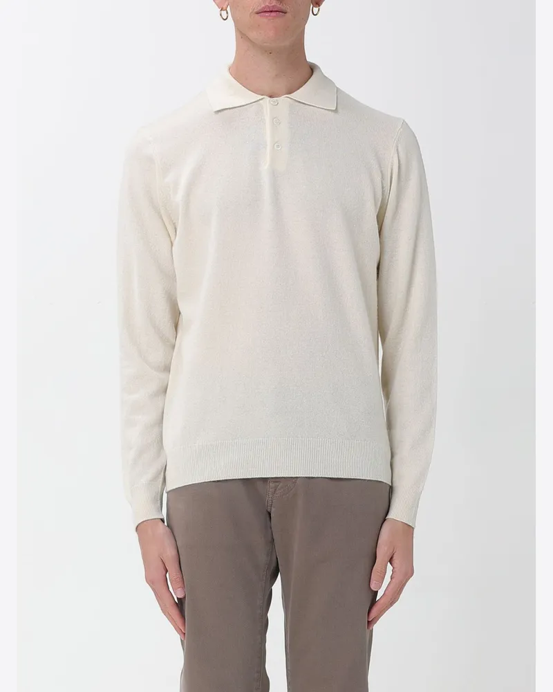 Drumohr  Polo herren Weiß