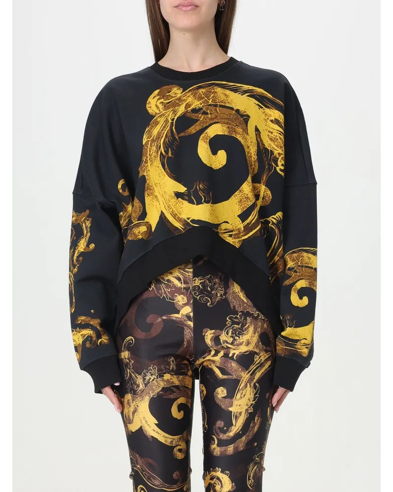 Versace Jeans Sweatshirt Schwarz