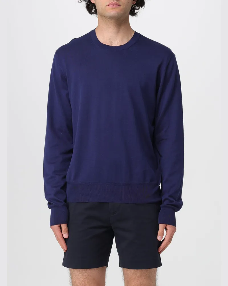 Tom Ford Baumwoll-Rundhalspullover Ocean