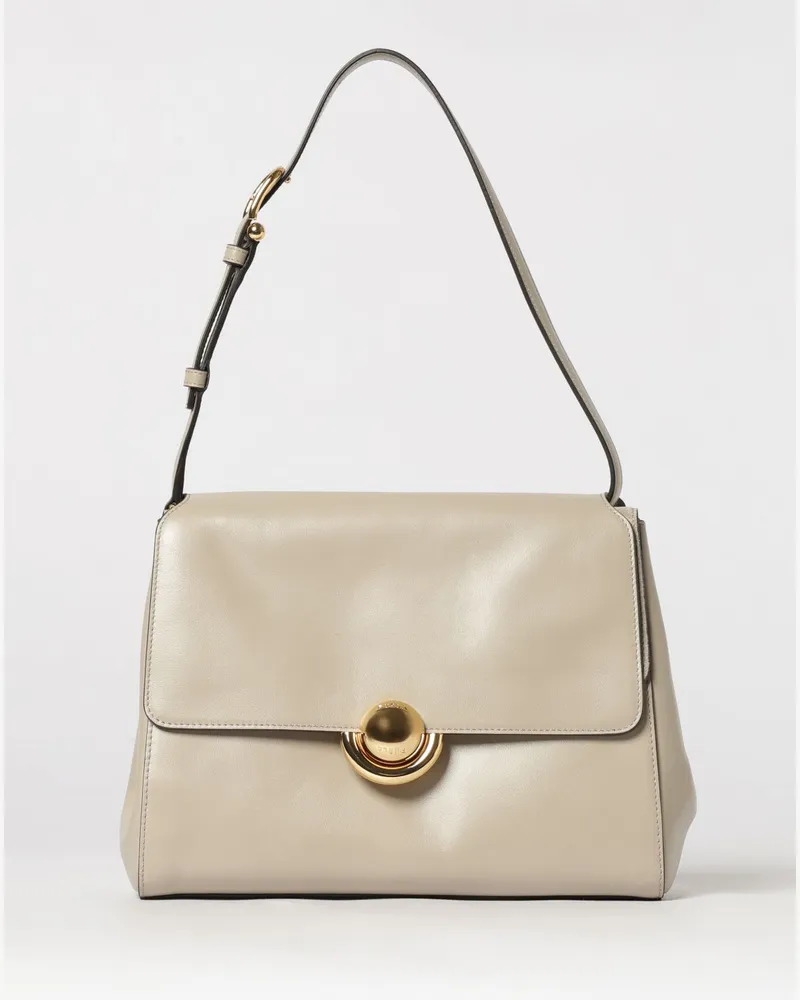 Furla Domus Ledertasche Grau