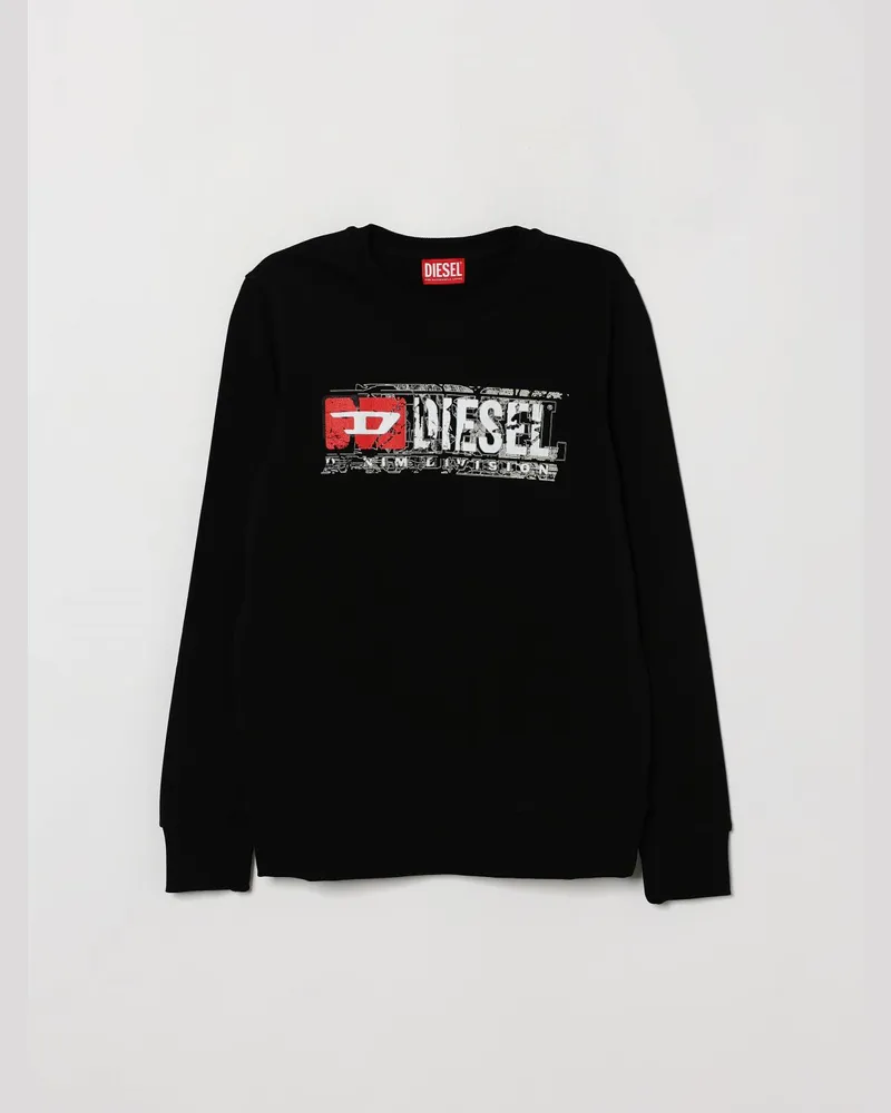 Diesel Pullover kinder Schwarz