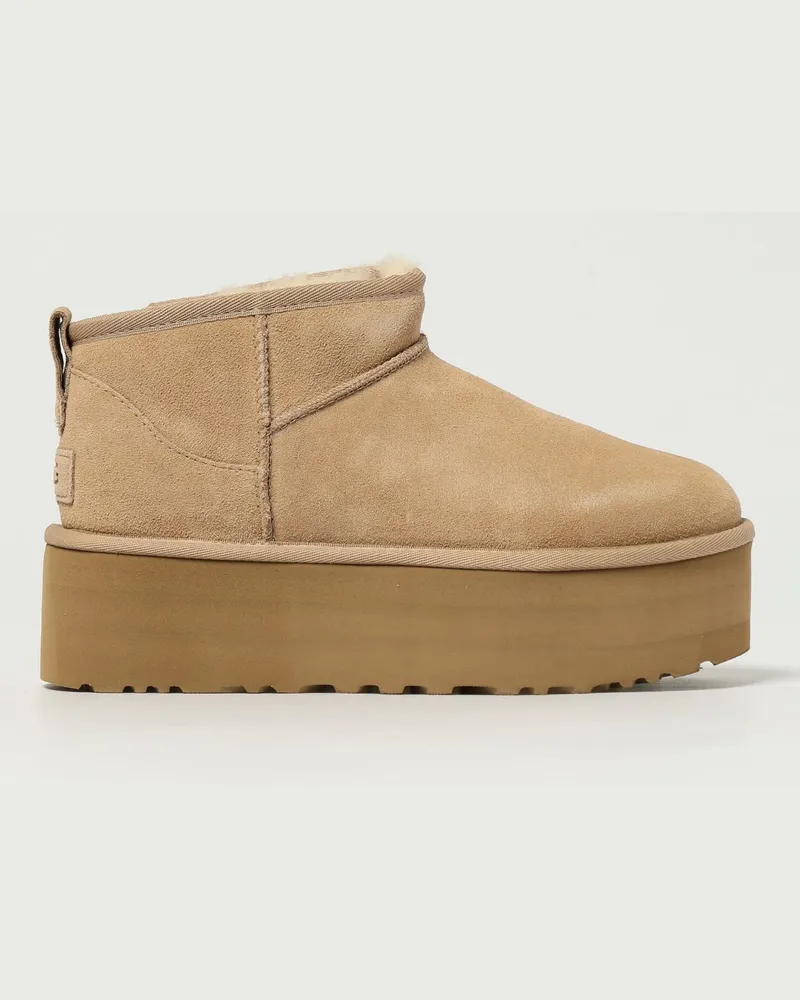 UGG Flache stiefeletten damen Sand