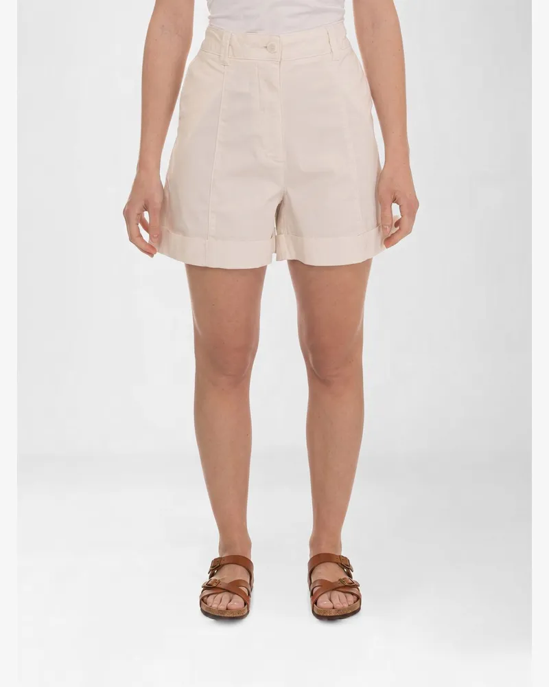 HUGO BOSS Shorts damen Weiß