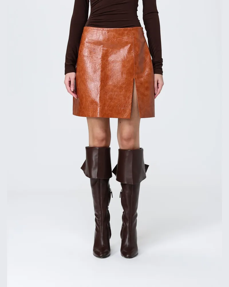 ANDAMANE Rock damen Andamane Braun