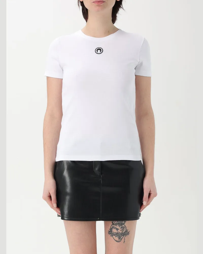 Marine Serre T-shirt damen Weiß