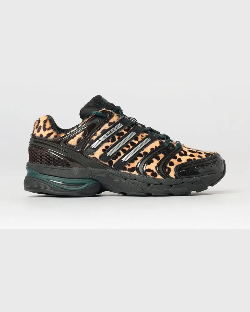 adidas Adistar Control Sneakers aus Animal-Print-Ponyfell und Gummi Grün