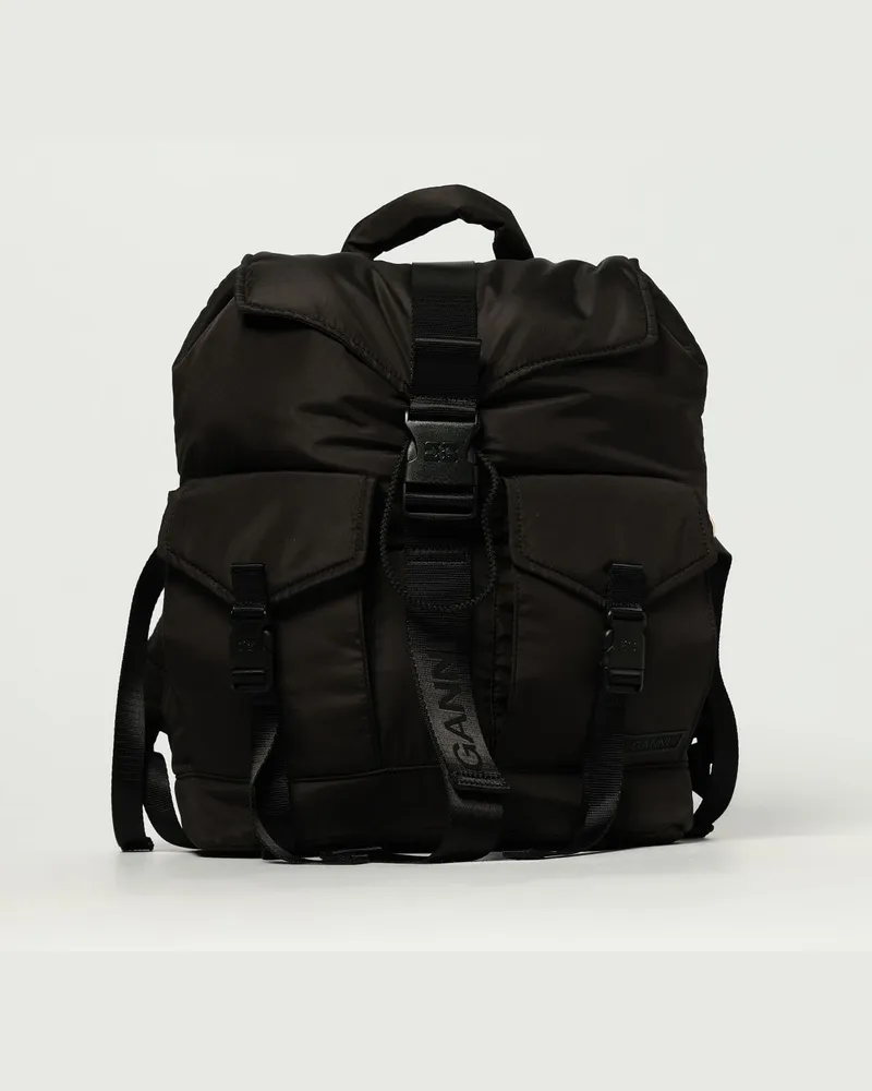 Ganni Rucksack damen Schwarz