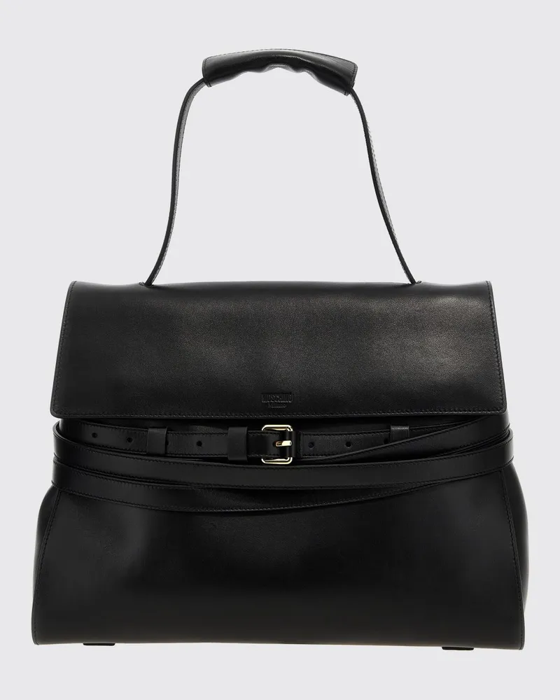 Moschino Schultertasche damen Schwarz
