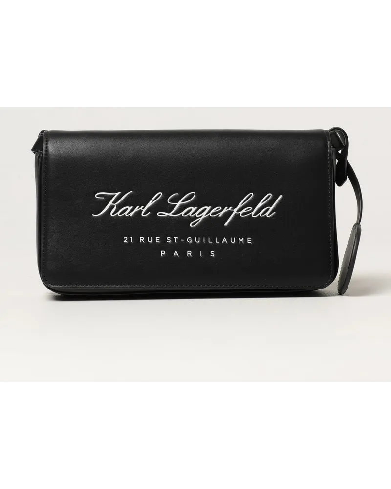 Karl Lagerfeld Schultertasche damen Schwarz