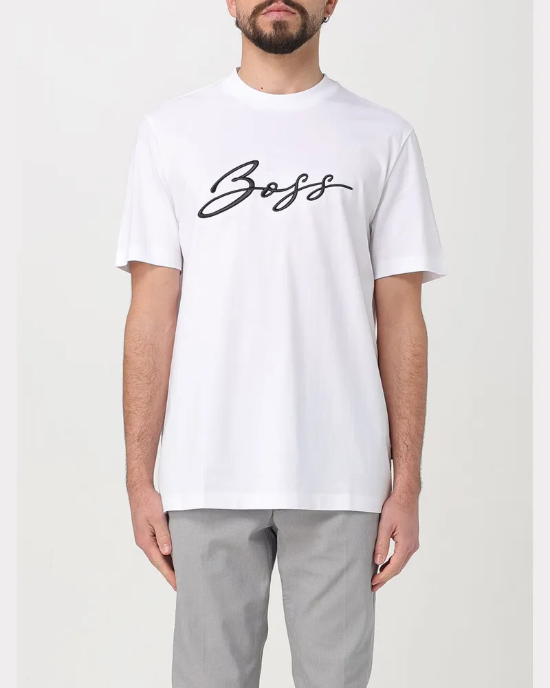 HUGO BOSS Pullover herren Weiß