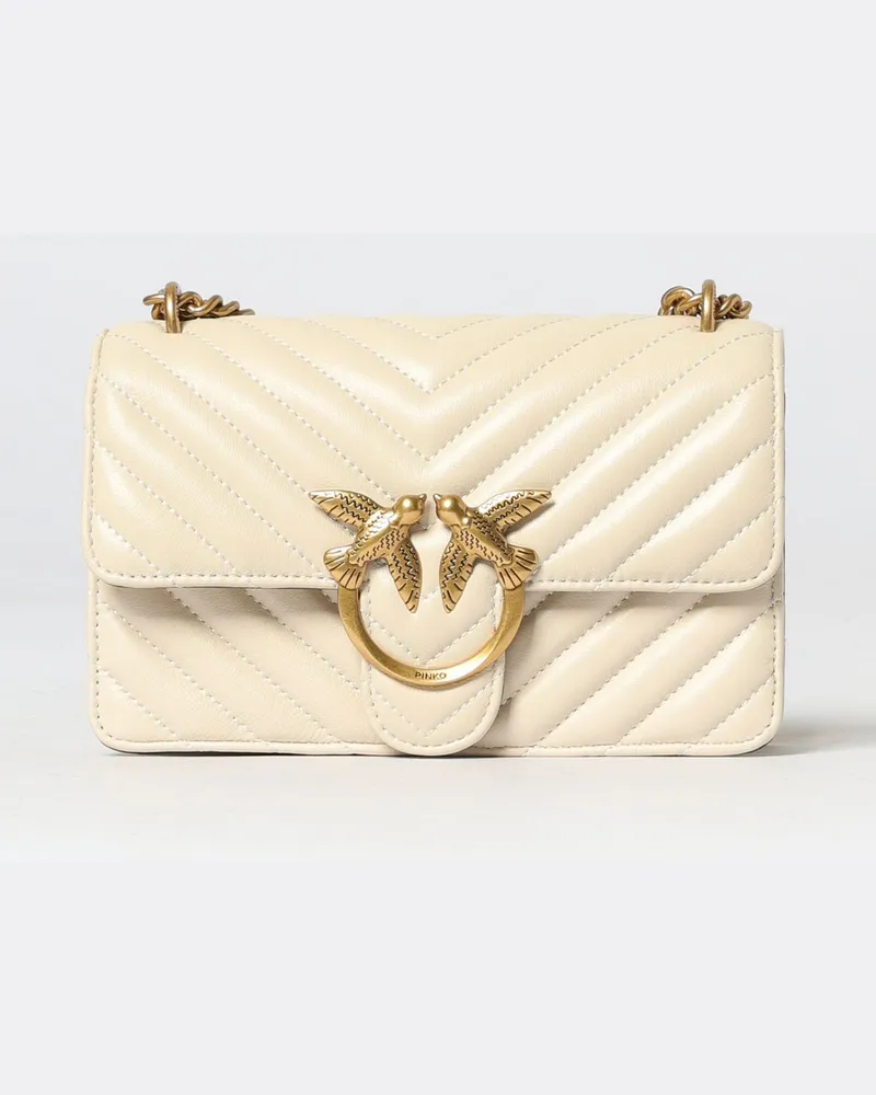 Pinko Schultertasche damen Weiß