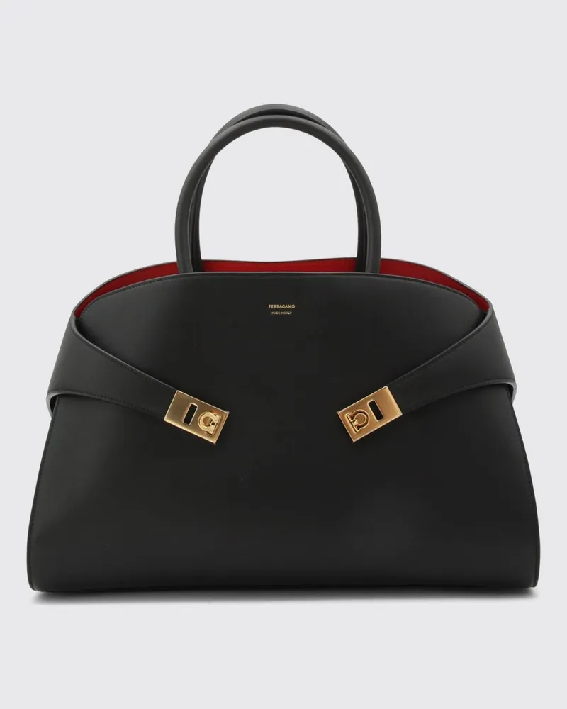 Ferragamo Schultertasche damen Schwarz