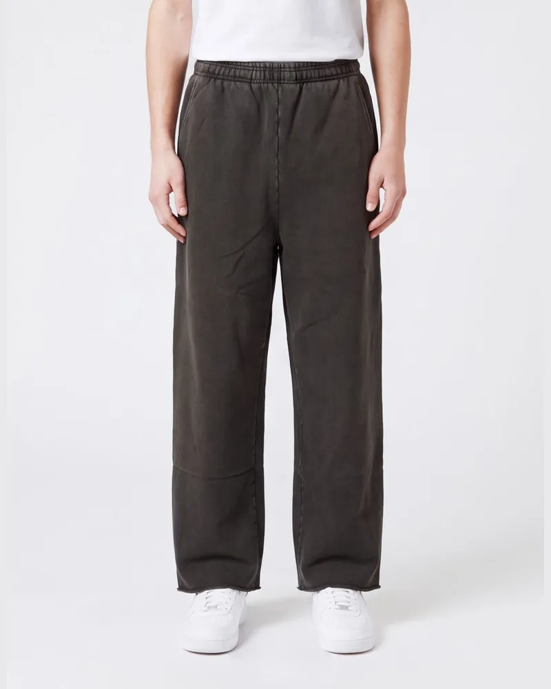 Entire Studios Jogginghose von aus Baumwolle mit schrägen Taschen Grau