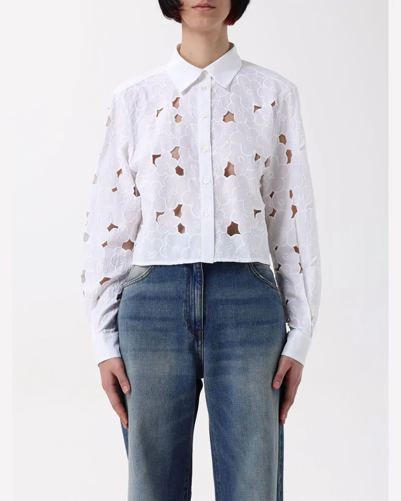 MSGM Hemdbluse damen Weiß