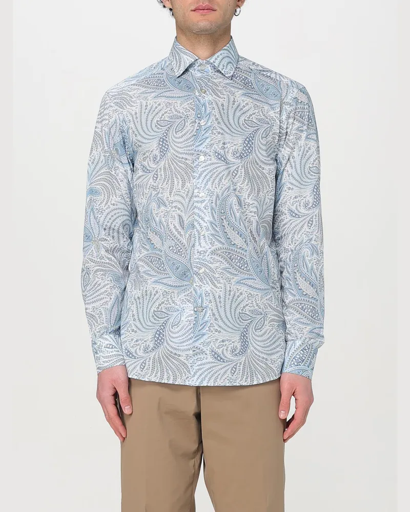 Etro Hemd herren Hellblau