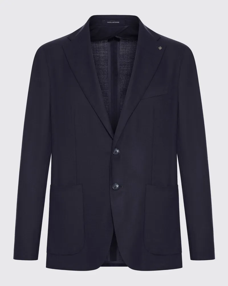 Tagliatore Jacke herren Blau