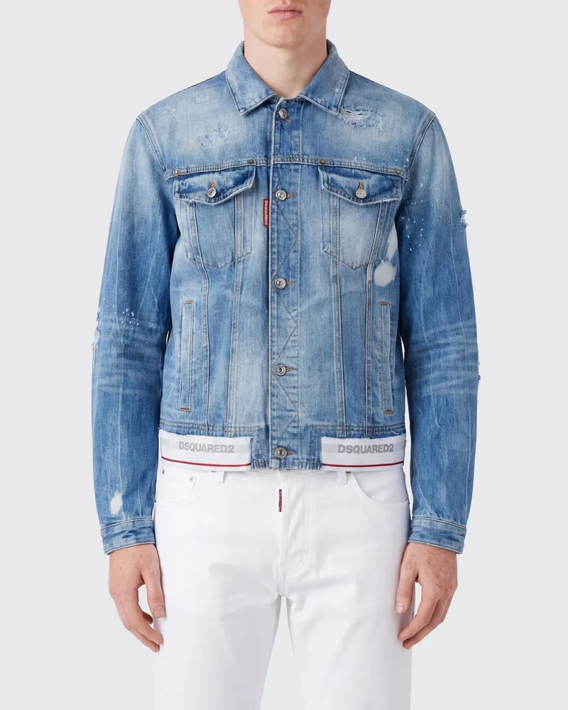 Dsquared2 Jacke herren Blau