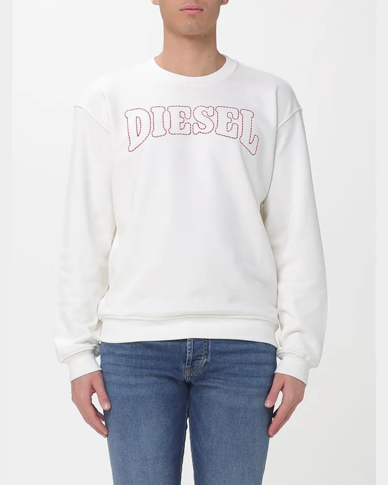 Diesel Pullover herren Weiß