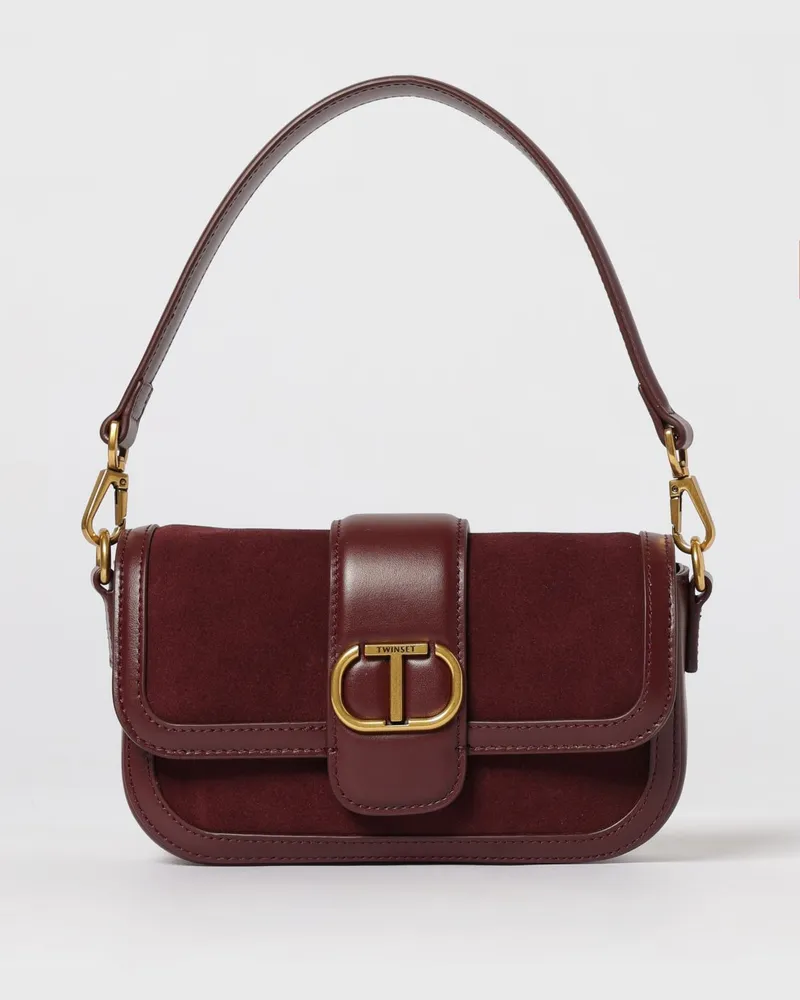 Twin-Set Schultertasche damen Violett