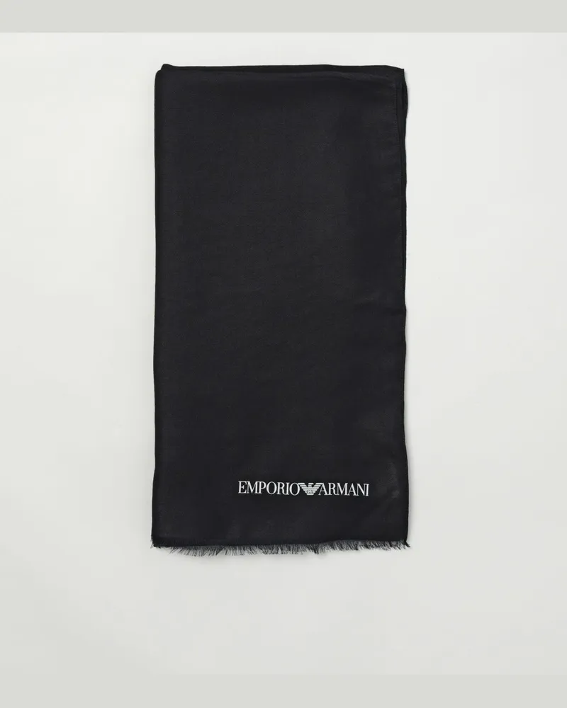 Emporio Armani Schal herren Navy