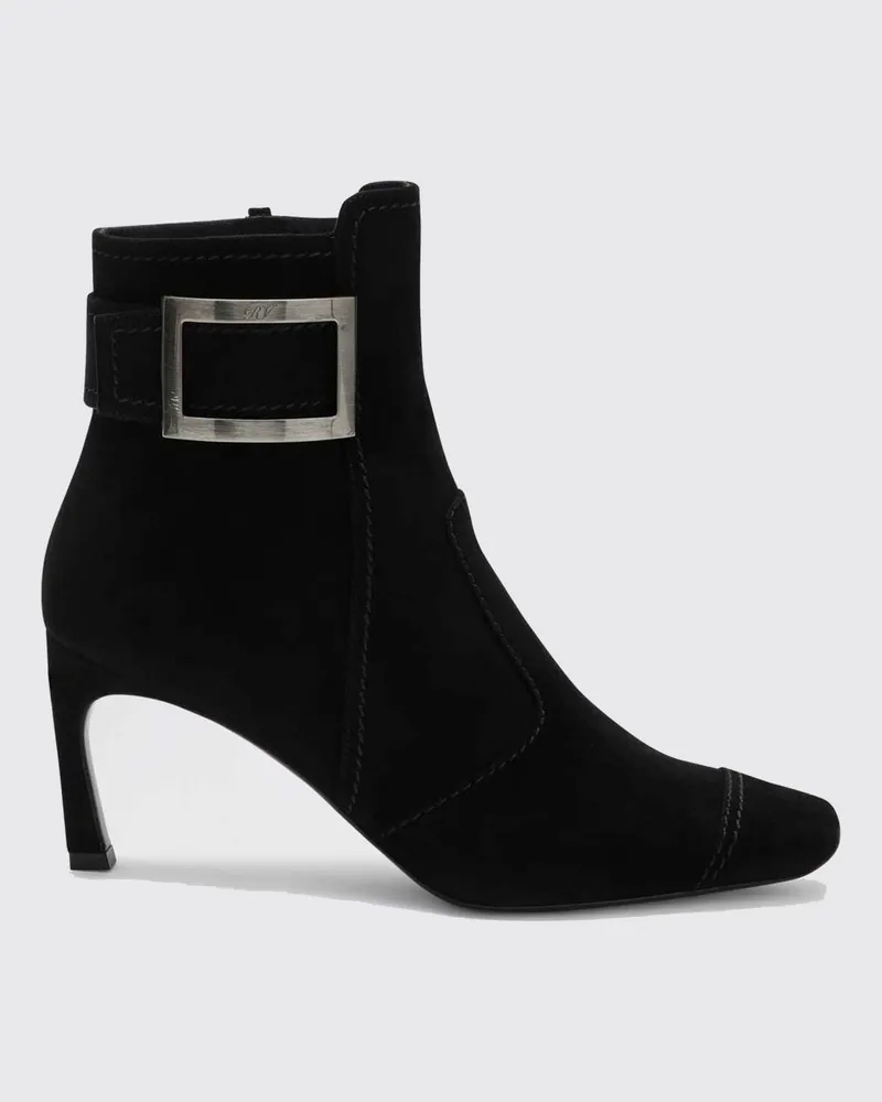 Roger Vivier Flache stiefeletten damen Schwarz