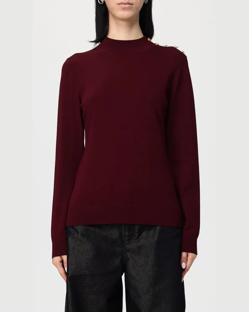 Karl Lagerfeld Pullover damen Burgunderrot