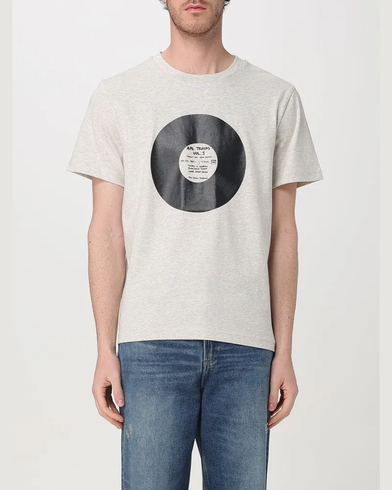 A.P.C. T-shirt herren Grau