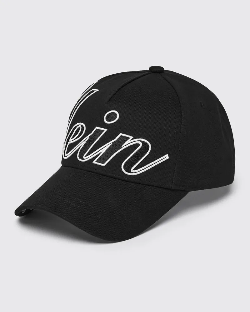 Philipp Plein Baseballkappe aus Baumwolle mit Logo Schwarz