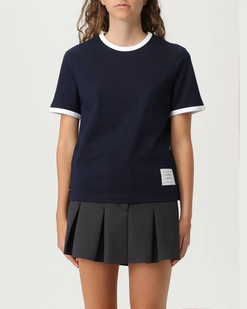 Thom Browne T-shirt damen Blau
