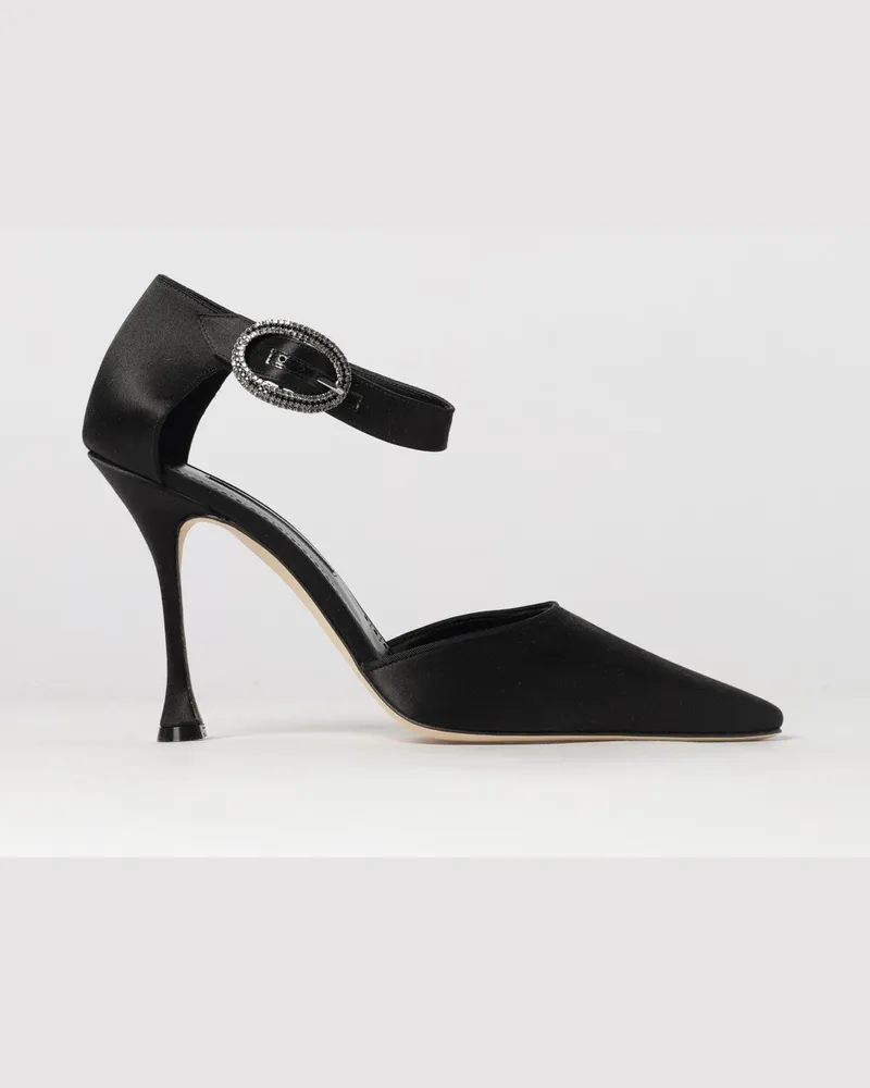 Manolo Blahnik Schuhe damen Schwarz