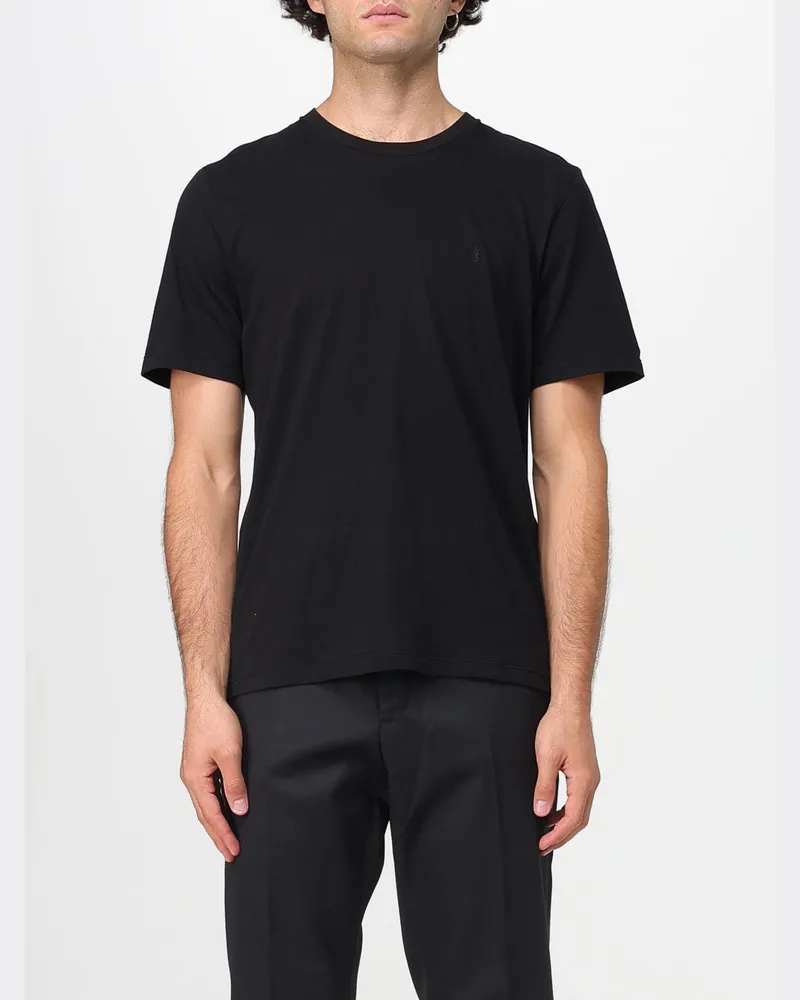 Saint Laurent T-shirt herren Schwarz