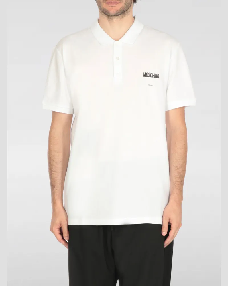 Moschino Polo herren Weiß