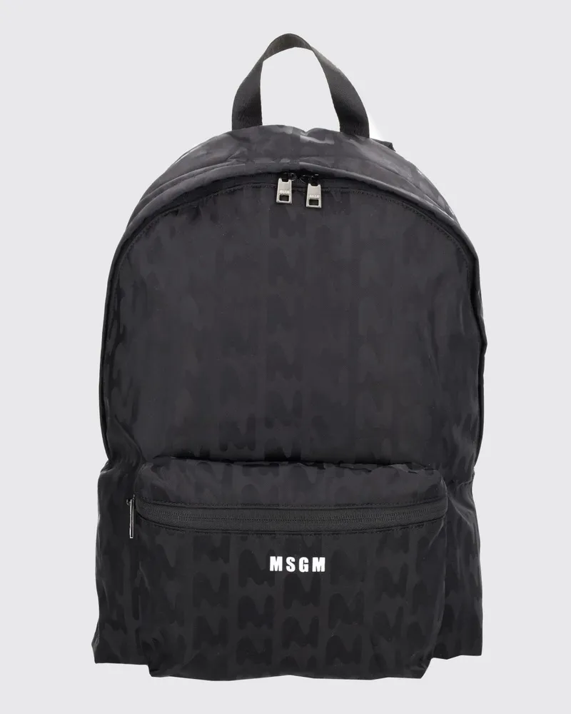 MSGM Rucksack herren Schwarz