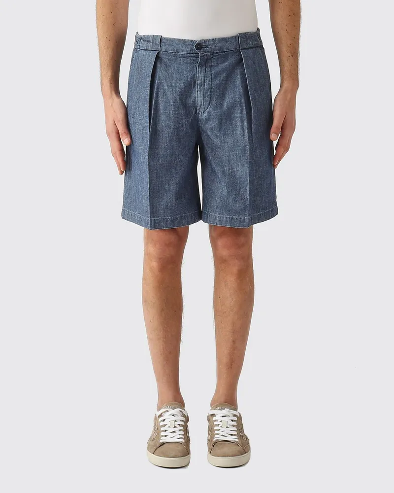 Briglia 1949 Shorts aus Baumwolle Denim