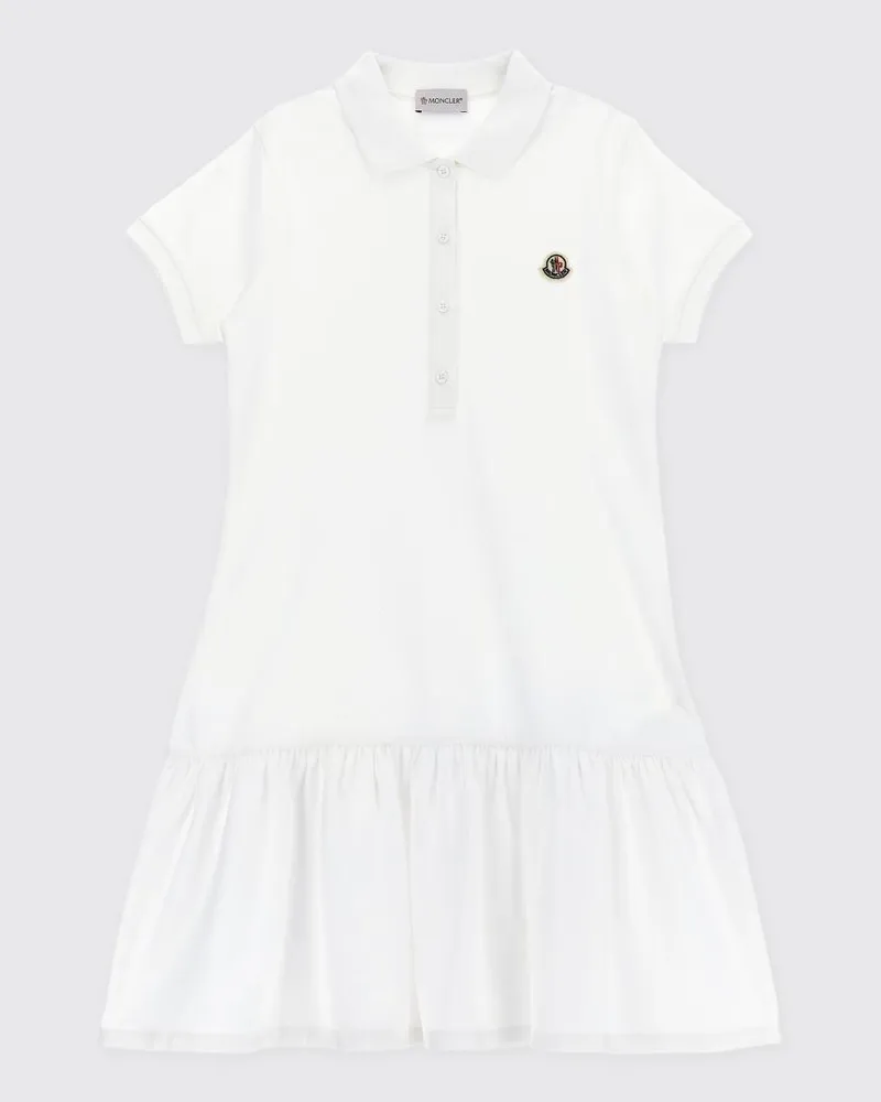 Moncler Kleid kinder Weiß