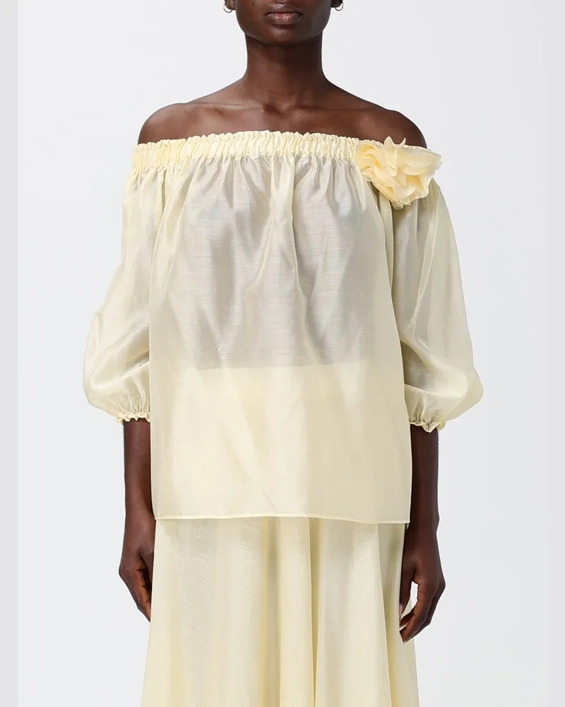Hanita Top damen Gelb