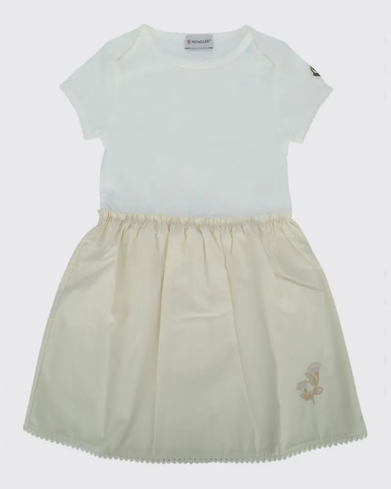 Moncler Anzug kinder Cream