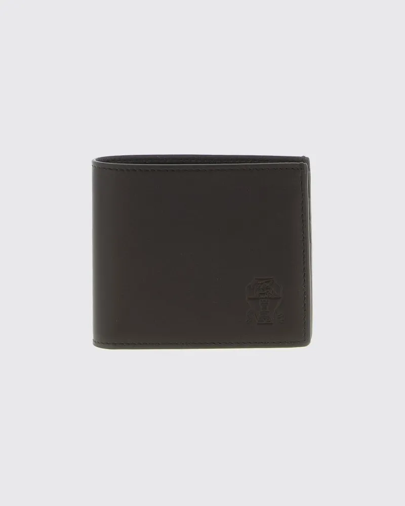 Brunello Cucinelli Portmonnaie herren Braun