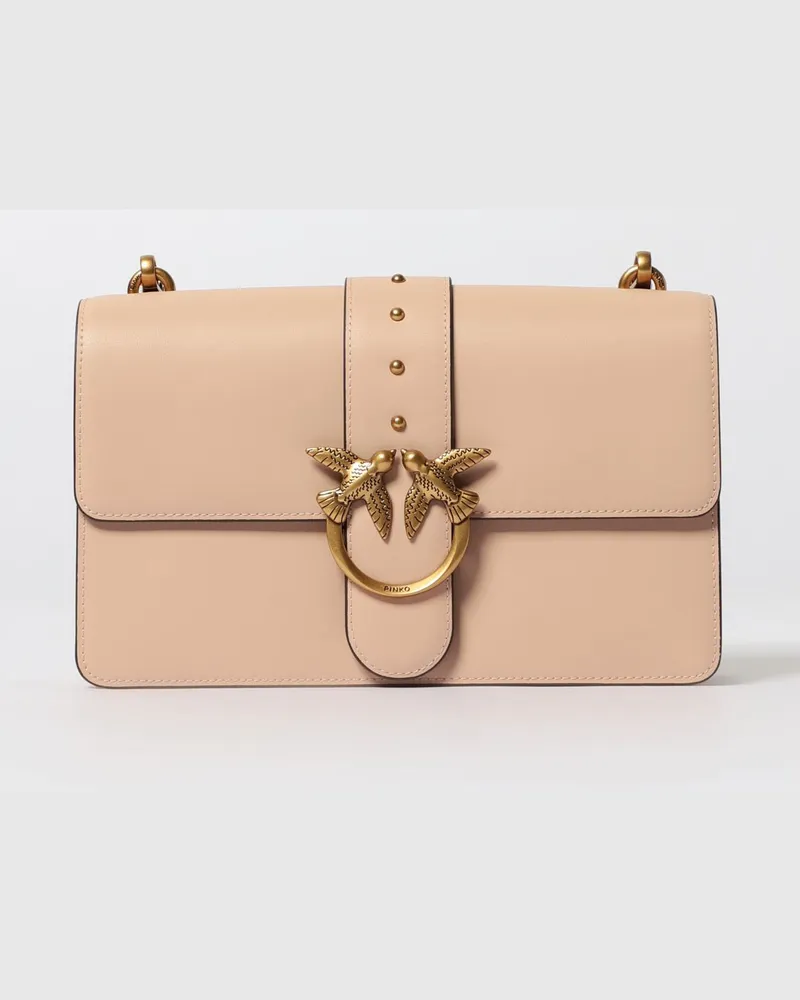 Pinko Schultertasche damen Puder