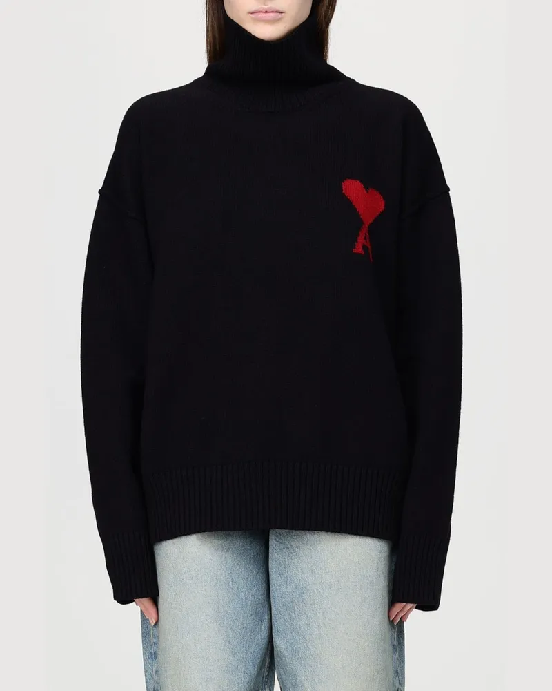 AMI Paris Sweatshirt damen Schwarz