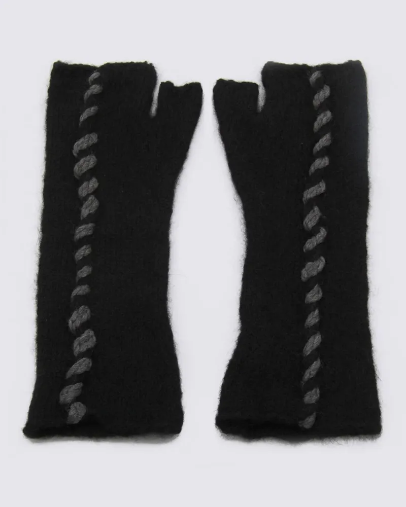 THOM KROM Handschuhe herren Schwarz