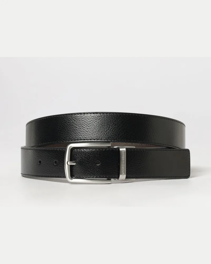 Emporio Armani Gürtel herren Schwarz