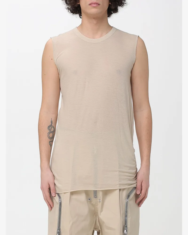 Rick Owens T-shirt herren Sand