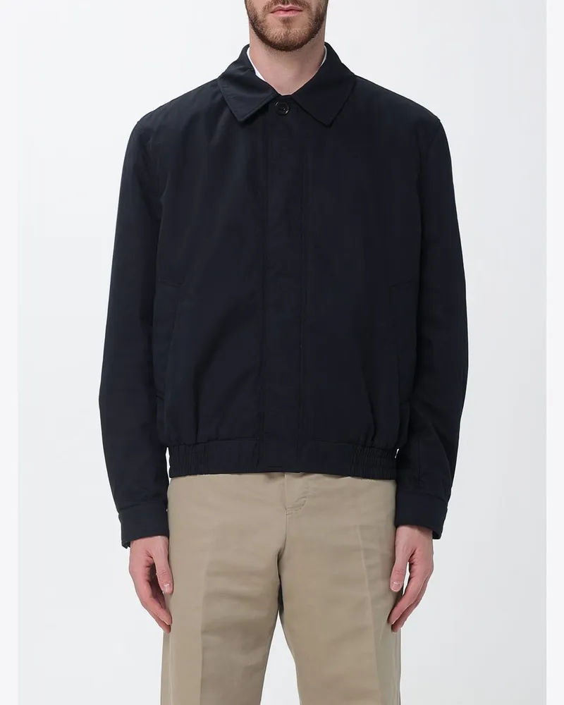 Saint Laurent Cassandre Overshirt aus Baumwolle Schwarz