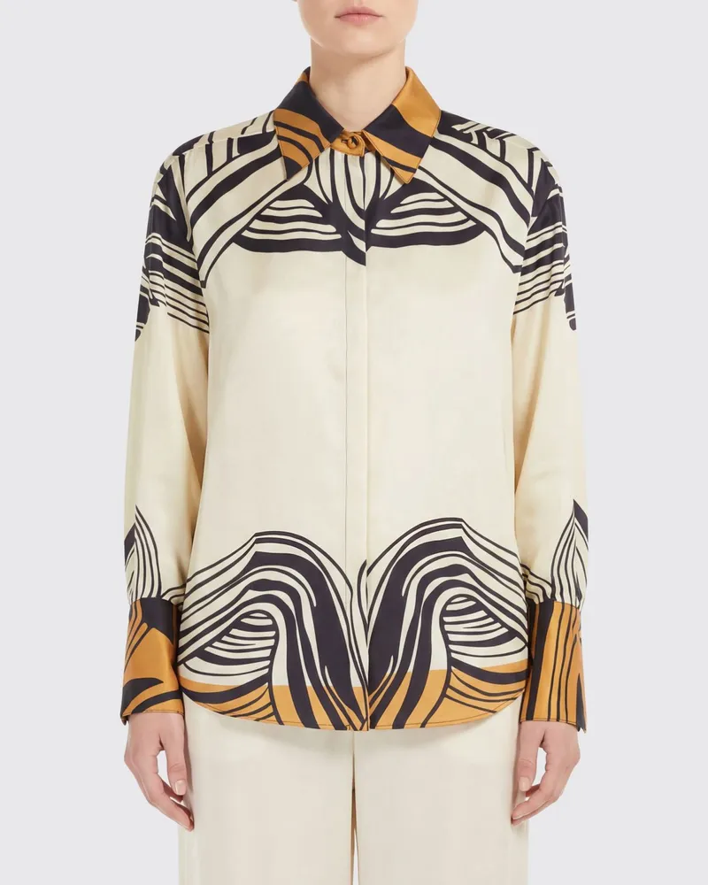 Raquel Diniz Hemdbluse damen Ivory