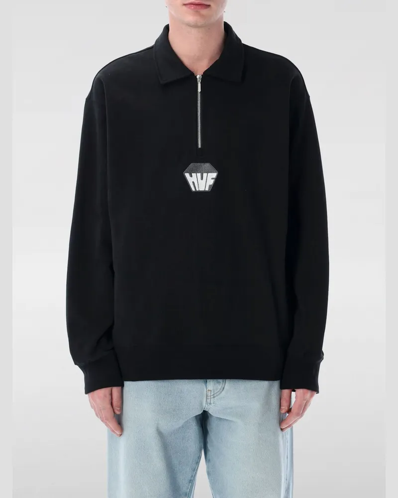 HUF Sweatshirt herren Schwarz