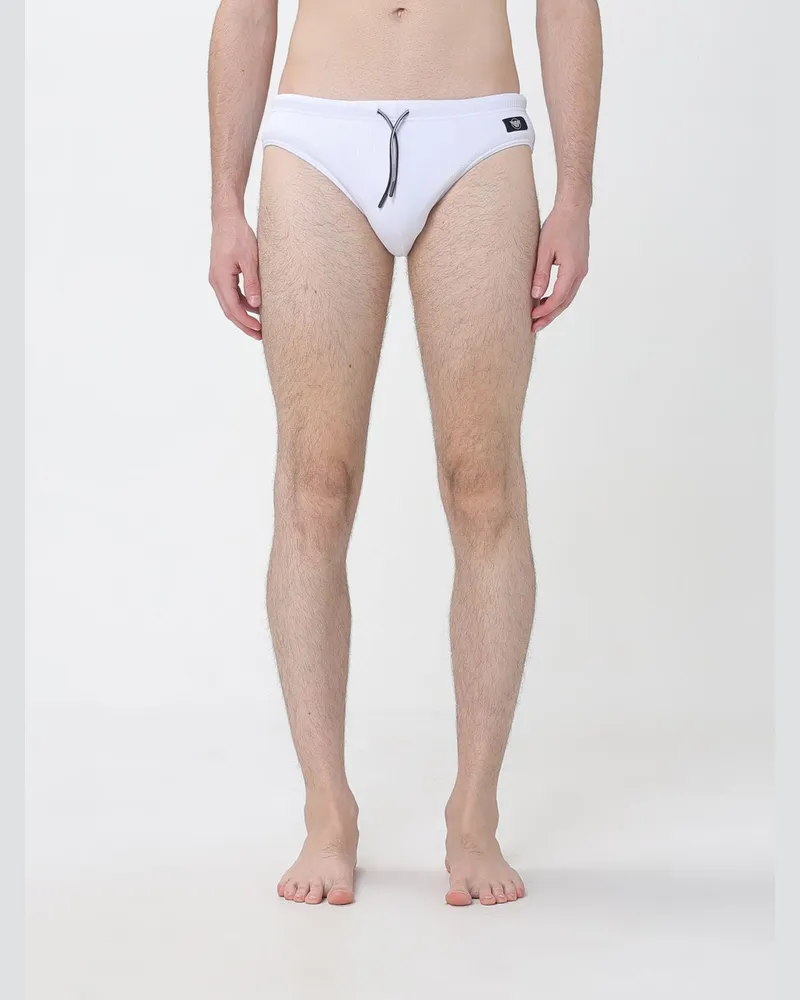 Emporio Armani Bademode herren Weiß
