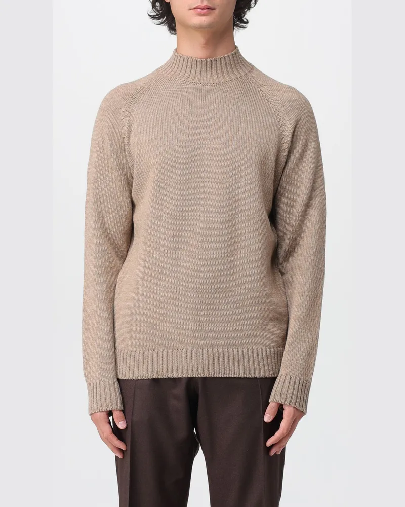 Zanone Sweatshirt herren Beige